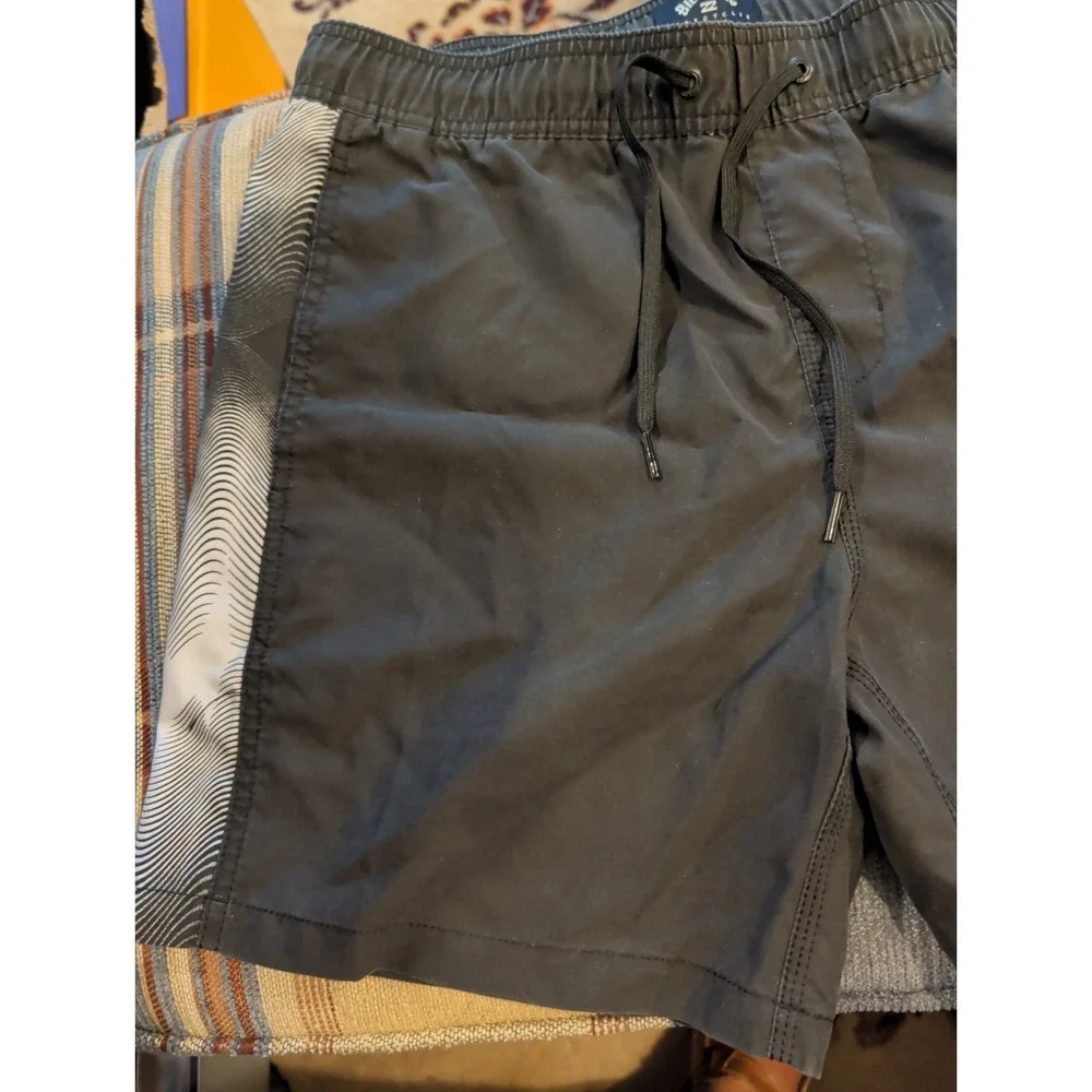 New NWT Billabong Recycler Layback Floral Swim Shorts Mens M Wave Washed Unlined